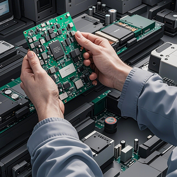 Design of charging station motherboard